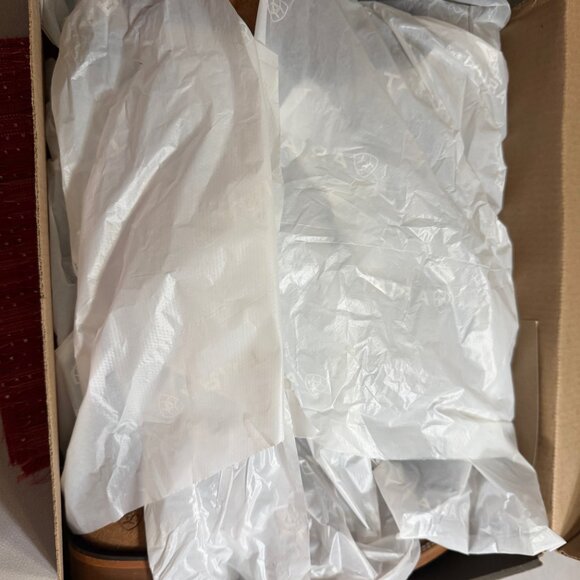 ARIAT Men's Sting Cowboy Boot, Bayou Black/Weathered Wicker, 11 Wide - Picture 9 of 11